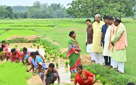 କେନ୍ଦୁଝରରେ ଖରିଫ ପ୍ରସ୍ତୁତି ଓ କୃଷି କାର୍ଯ୍ୟର ସମୀକ୍ଷା କଲେ ଉପ-ମୁଖ୍ୟମନ୍ତ୍ରୀ ଶ୍ରୀ କେ ଭି ସିଂହଦେଓ...
