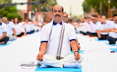 ଧୈର୍ଯ୍ୟ, ଶାନ୍ତି ଓ ସନ୍ତୁଳିତ ଜୀବନର ମୂଳମନ୍ତ୍ର ହେଉଛି ଯୋଗ: ଲୋକସଭା ବାଚସ୍ପତି
