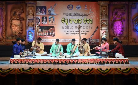 ଓଡ଼ିଶା ସଙ୍ଗୀତ ନାଟକ ଏକାଡେମୀ ପକ୍ଷରୁ ବିଶ୍ୱ ସଙ୍ଗୀତ ଦିବସ ପାଳିତ...