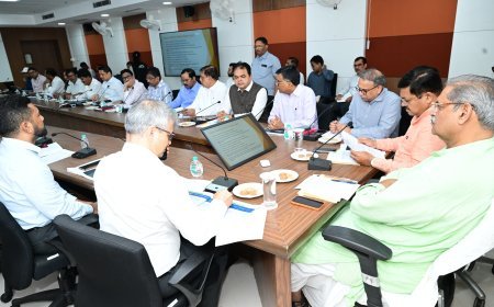 ଉପ-ମୁଖ୍ୟମନ୍ତ୍ରୀ ଶ୍ରୀ କନକ ବର୍ଦ୍ଧନ ସିଂହଦେଓ, ପୂର୍ତ୍ତ ମନ୍ତ୍ରୀ ଶ୍ରୀ ପୃଥ୍ୱୀରାଜ ହରିଚନ୍ଦନଙ୍କ ଅଧ୍ୟକ୍ଷତାରେ ମିଳିତ ବୈଠକ...