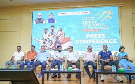 ଭୁବନେଶ୍ୱରର କଳିଙ୍ଗ ଷ୍ଟାଡିୟମରେ ଆରମ୍ଭ ହେବାକୁ ଯାଉଛି ୬୫ତମ ଜାତୀୟ ଆନ୍ତଃ-ରାଜ୍ୟ ସିନିୟର ଆଥଲେଟିକ୍ସ ଚାମ୍ପିୟନସିପ୍ ୨୦୨୬...