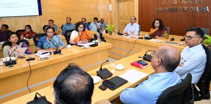 ନିଟ୍ (ୟୁଜି) ୨୦୨୬ ପରୀକ୍ଷାର ସୁପରିଚାଳନା ସଂପର୍କରେ  ମୁଖ୍ୟ ଶାସନ ସଚିବଙ୍କ ସମୀକ୍ଷା
