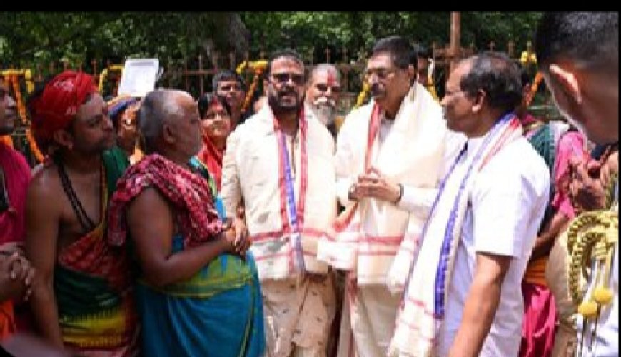 ମହେନ୍ଦ୍ର ଗିରି ମେଳା ରେ ରାଜ୍ୟପାଳ...