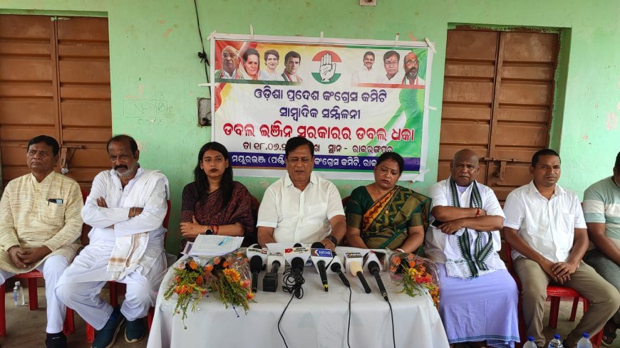 ରାଷ୍ଟ୍ରପତିଙ୍କ ଗସ୍ତର ମାତ୍ର 2 ଦିନ ପୂର୍ବରୁ ଗଣ ଦୁଷ୍କର୍ମ ଉପରେ ନୀରବତା ଦୁର୍ଭାଗ୍ୟଜନକ - କଂଗ୍ରସ