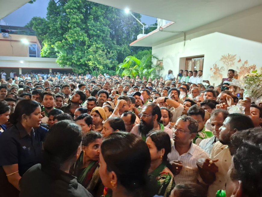ଶତାଧିକ ବିଜେପି ସମର୍ଥକଙ୍କ ବିଜେଡି ରେ ମିଶ୍ରଣ...