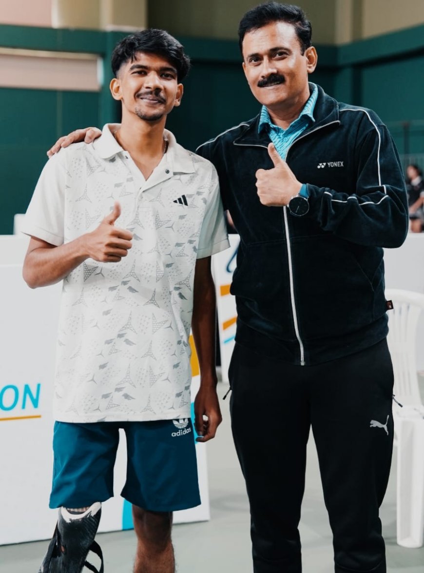 ପାରା ବ୍ୟାଡ଼ମିଣ୍ଟନରେ ଆକାଶ ଇତିହାସ ରଚିଲେ...