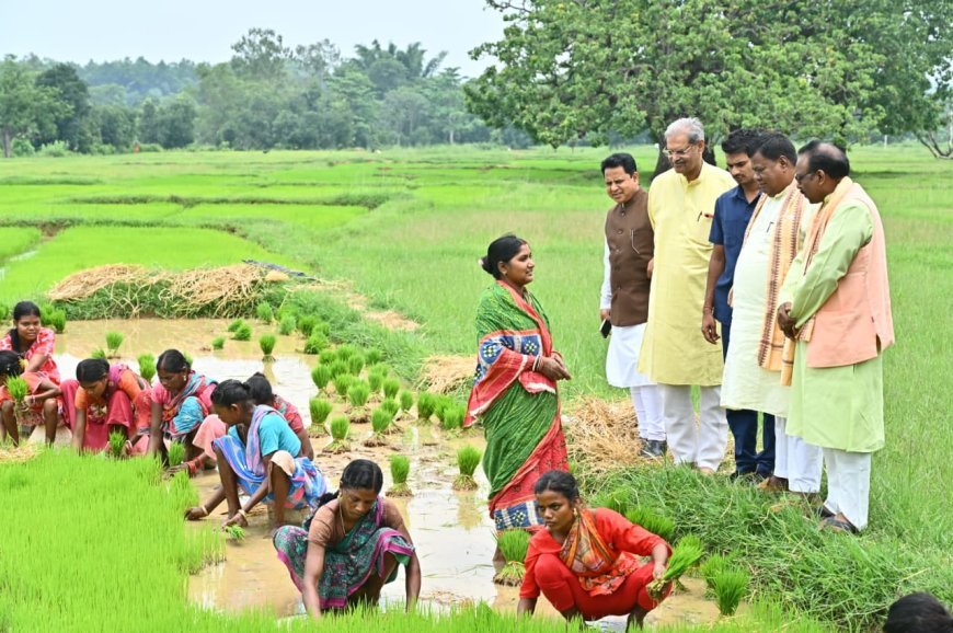 କେନ୍ଦୁଝରରେ ଖରିଫ ପ୍ରସ୍ତୁତି ଓ କୃଷି କାର୍ଯ୍ୟର ସମୀକ୍ଷା କଲେ ଉପ-ମୁଖ୍ୟମନ୍ତ୍ରୀ ଶ୍ରୀ କେ ଭି ସିଂହଦେଓ...