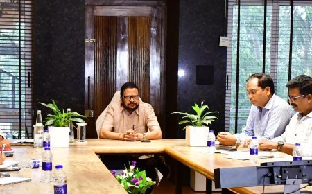ବୈତରଣୀ ନଦୀର ଉଚ୍ଚ ଜଳସ୍ତର ପରିସ୍ଥିତିର ସମୀକ୍ଷା କଲେ ମାନ୍ୟବର ରାଜସ୍ୱ ଓ ବିପର୍ଯ୍ୟୟ ପରିଚାଳନା ମନ୍ତ୍ରୀ...