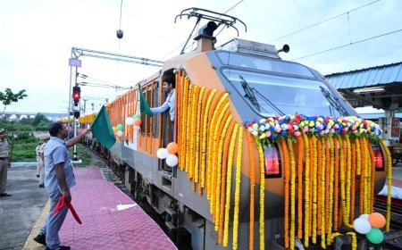 ଆଜିଠାରୁ ଦୈନିକ ଚାଲିବ ସାପ୍ତାହିକ ଅମୃତ ଭାରତ ଏକ୍ସପ୍ରେସ  ଟ୍ରେନ...