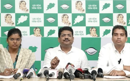 ତ୍ରୁଟିପୂର୍ଣ୍ଣ ବହିକୁ ନେଇ ବର୍ଷିଲା ବିଜେଡି,  ବିଜେପି ସରକାରଙ୍କ କଥାରେ ରହୁନି ତାଳମେଳ: ବିଜେଡି