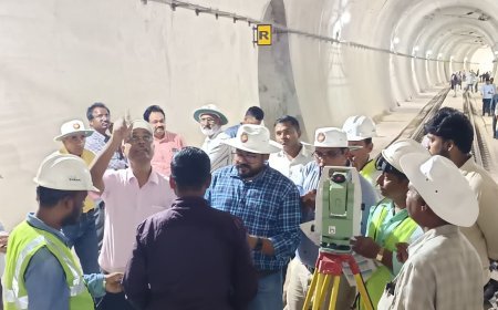ରେଳ ସୁରକ୍ଷା କମିଶନର ନୂତନ ଭାବରେ ଦୋହରୀକରଣ ହୋଇଥିବା ବାଇଗୁଡ଼ା-କାକିରିଗୁମା ସେକ୍ସନ ଯାଞ୍ଚ...