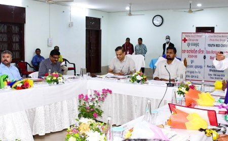 ଯୁବ ରେଡ଼କ୍ରସ ରାଜ୍ୟ କାର୍ଯ୍ୟକାରିଣୀ ବୈଠକ...