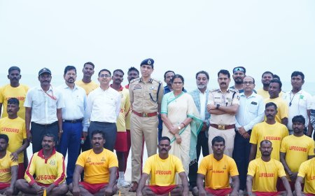 ବେଳାଭୂମି ଏବଂ ଜଳକୂଳ ପର୍ଯ୍ୟଟନ ସୁରକ୍ଷାକୁ ସୁଦୃଢ଼ ​​କରିବା ପାଇଁ 'ସୁରକ୍ଷିତ ପର୍ଯ୍ୟଟନ ଅଭିଯାନ' ଆରମ୍ଭ...