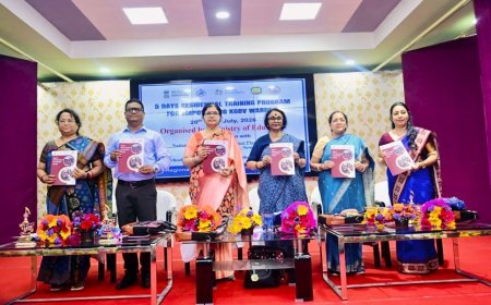 କେଜିବିଭି ୱାର୍ଡେନଙ୍କ ନିମନ୍ତେ ପାଞ୍ଚଦିନିଆ ଆବାସିକ ପ୍ରଶିକ୍ଷଣ କାର୍ଯ୍ୟକ୍ରମ ଆୟୋଜିତ...