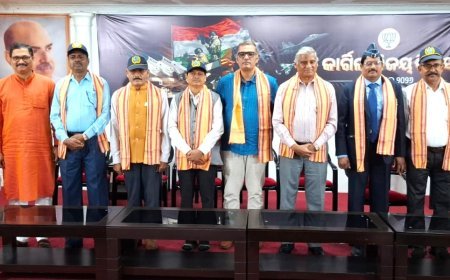 ବିଜେପି ରାଜ୍ୟ କାର୍ଯ୍ୟାଳୟରେ ୨୭ତମ “କାରଗିଲ ବିଜୟ ଦିବସ” ପାଳନ...