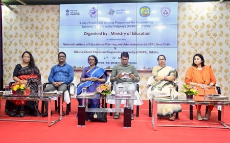 କସ୍ତୁରବା ଗାନ୍ଧୀ ବାଳିକା ବିଦ୍ୟାଳୟ ୱାର୍ଡେନଙ୍କ ଦ୍ୱିତୀୟ ପର୍ଯ୍ୟାୟ ପ୍ରଶିକ୍ଷଣ ଆରମ୍ଭ...