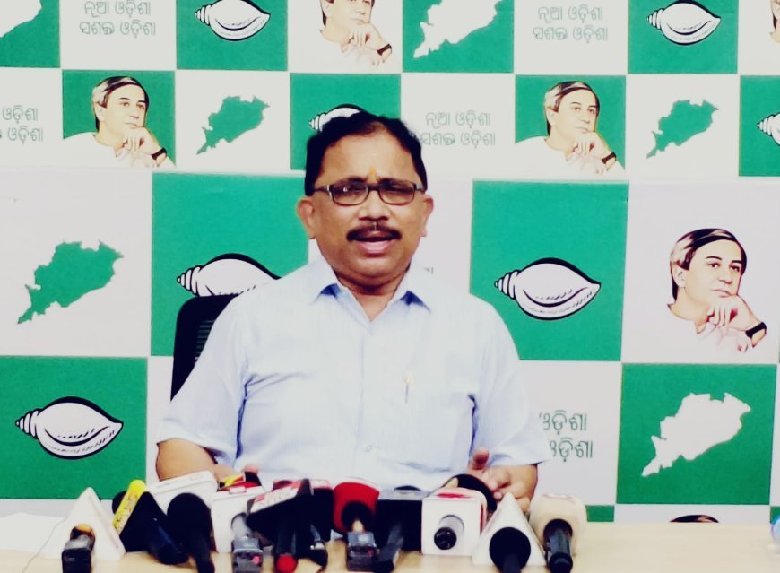 ବିଜେପି ସରକାରରେ ଚିକିତ୍ସା ଅବହେଳାରୁ ଚାଲି ଯାଉଛି ଅମୂଲ୍ୟ ଜୀବନ: ବିଜେଡି