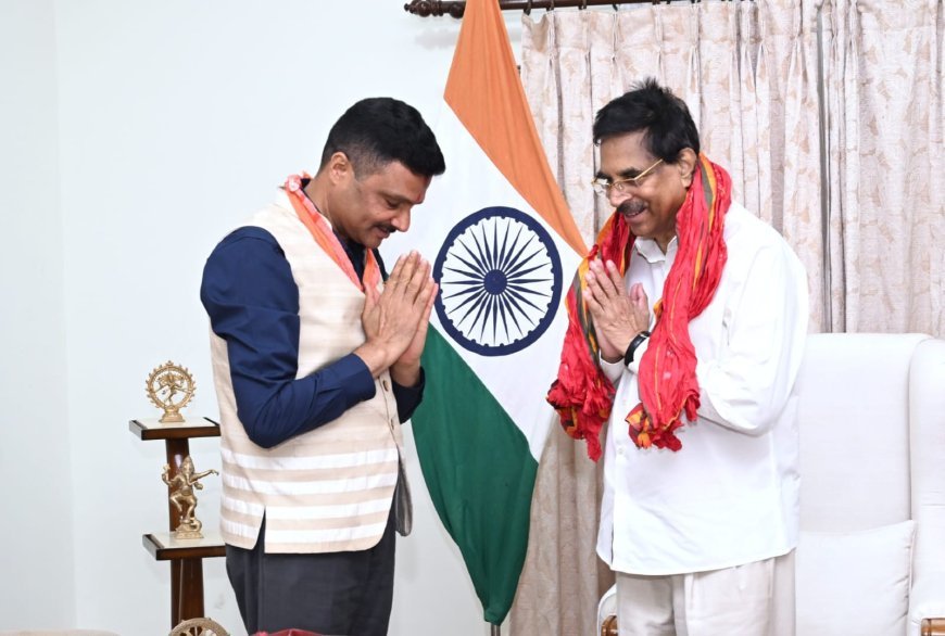 ରାଜ୍ୟପାଳଙ୍କୁ ରଥଯାତ୍ରାରେ ଯୋଗଦେବାକୁ SJTA ମୁଖ୍ୟଙ୍କ ନିମନ୍ତ୍ରଣ...