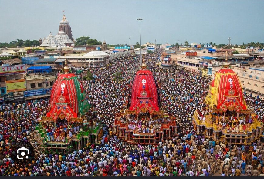 ପୁରୀ  ରଥଯାତ୍ରାରେ ଅଘଟଣ...