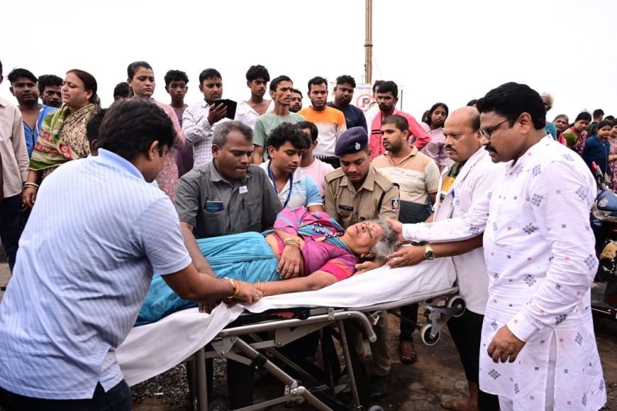 ସ୍ୱାସ୍ଥ୍ୟମନ୍ତ୍ରୀ ଡ଼ ମୁକେଶ ମହାଲିଙ୍ଗ ତ୍ୱରିତ ପଦକ୍ଷେପ..