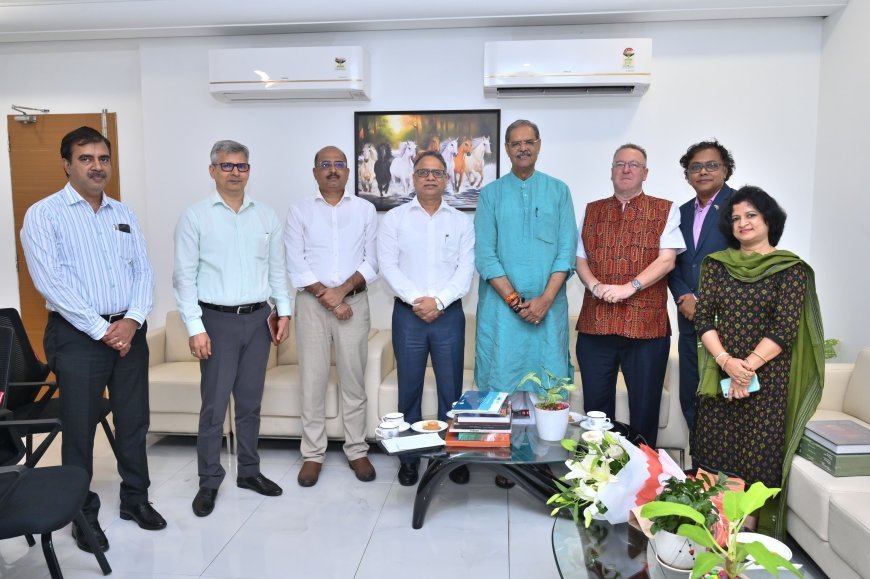 ଉପମୁଖ୍ୟମନ୍ତ୍ରୀ ଶ୍ରୀ କେ. ଭି. ସିଂହଦେଓଙ୍କୁ ସାକ୍ଷାତ କଲେ ବ୍ରିଟିଶ ଡେପୁଟି ହାଇକମିଶନର...
