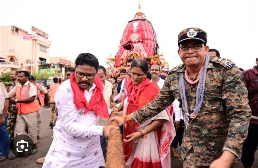 ପୁରୀ ରଥଯାତ୍ରାର ସଫଳ ପରିଚାଳନା ପାଇଁ ସ୍ୱାସ୍ଥ୍ୟକର୍ମୀ ଓ ସମସ୍ତ ଜରୁରୀକାଳୀନ ସେବା କର୍ମଚାରୀଙ୍କୁ ମାନ୍ୟବର ସ୍ୱାସ୍ଥ୍ୟମନ୍ତ୍ରୀଙ୍କ ଧନ୍ୟବାଦ ଜ୍ଞାପନ...