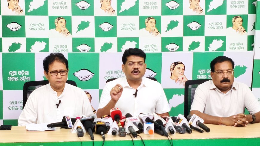 ବନ୍ୟା ପରିସ୍ଥିତି ମୁକାବିଲାରେ ରାଜ୍ୟ ସରକାର ସମ୍ପୂର୍ଣ୍ଣ ବିଫଳ: ବିଜେଡି...