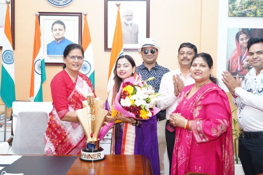 ଜ୍ୟୋତିର୍ମୟୀଙ୍କ ସଫଳତା ଆମ ରାଜ୍ୟର ନାରୀଶକ୍ତିର ସାମର୍ଥ୍ୟର ଉଦାହରଣ : ଉପମୁଖ୍ୟମନ୍ତ୍ରୀ ପ୍ରଭାତୀ ପରିଡ଼ା