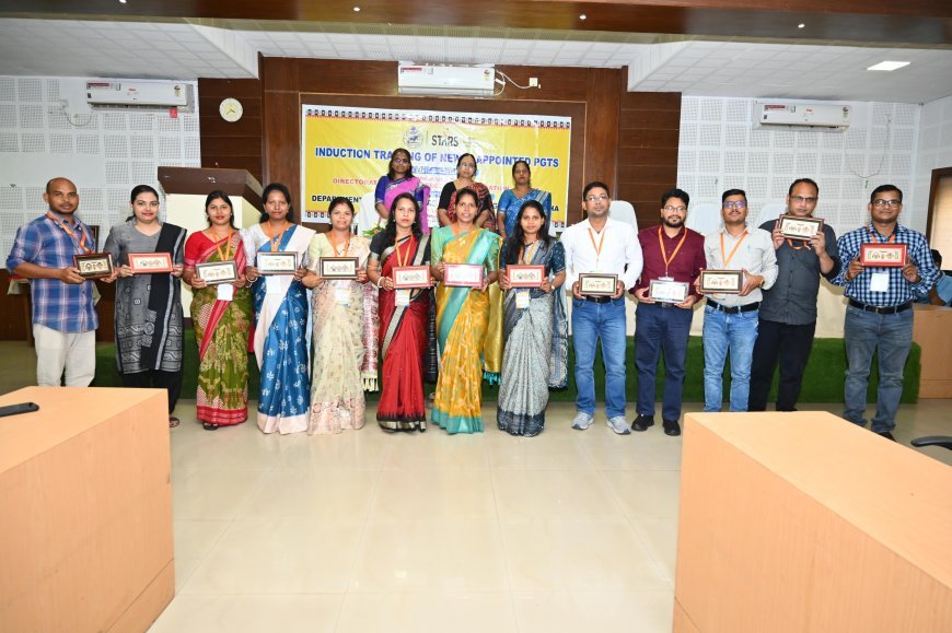 ପିଜିଟି ଶିକ୍ଷକଙ୍କ ଦିଗଦର୍ଶନ କର୍ମଶାଳା...