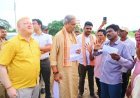 ମାନ୍ୟବର ଉପମୁଖ୍ୟମନ୍ତ୍ରୀ ଶ୍ରୀ କନକ ବର୍ଦ୍ଧନ ସିଂହଦେଙ୍କ ସହିତ ଶିଳ୍ପମନ୍ତ୍ରୀ ସମ୍ପଦ ଚନ୍ଦ୍ର ସ୍ୱାଇଁ ଜଗତସିଂହପୁର ଜିଲ୍ଲା  ବନ୍ୟାଞ୍ଚଳ ପରିଦର୍ଶନ ଓ କ୍ଷୟକ୍ଷତି ଅନୁଧ୍ୟାନ କରୁଛନ୍ତି