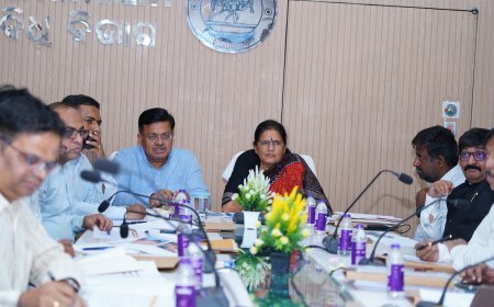 ଉପମୁଖ୍ୟମନ୍ତ୍ରୀ ଶ୍ରୀମତୀ ପ୍ରଭାତୀ ପରିଡ଼ା ଓ ମନ୍ତ୍ରୀ ଶ୍ରୀ ପୃଥ୍ୱୀରାଜ ହରିଚନ୍ଦନଙ୍କ ଅଧ୍ୟକ୍ଷତାରେ...