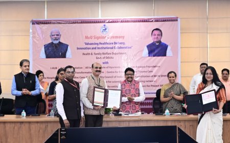 ବିଭିନ୍ନ ଅନୁଷ୍ଠାନ ସହ ସ୍ୱାସ୍ଥ୍ୟ ବିଭାଗର ୧୦ ଗୋଟି ବୁଝାମଣା ପତ୍ର ସ୍ୱାକ୍ଷରିତ...