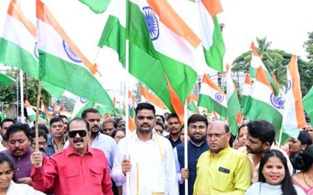 ଜୟପୁରରେ ହର୍‌ ଘର୍‌ ତ୍ରିରଙ୍ଗା ଅଭିଯାନରେ ସାମିଲ ହେଲେ ଶିଳ୍ପ ମନ୍ତ୍ରୀ...