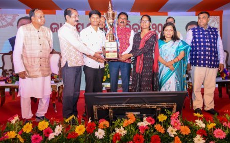 ଦ୍ୱାଦଶ ରାଜ୍ୟ ସ୍ତରୀୟ ଜାତୀୟ ହସ୍ତତନ୍ତ ଦିବସ ୨୦୨୬ର ଉଦଯାପନୀ ସମାରୋହ ପାଳିତ...