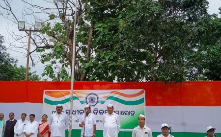 ପ୍ରଦେଶ କଂଗ୍ରେସ କମିଟି ପକ୍ଷରୁ  ୮୦ ତମ ସ୍ୱାଧୀନତା ଦିବସ ପାଳିତ...