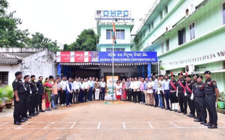 ଓଏଚପିସିରେ  ୮୦ତମ ସ୍ୱାଧୀନତା ଦିବସ ପାଳିତ...