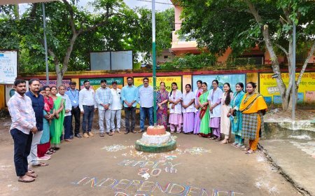 ବାଲିପାଟଣା ବ୍ଲକ ର ରାଜସ ରେ ଥିବା PHC  ରେ ଦେଶର ୮୦ ତମ  ସ୍ୱାଧୀନତା ଦିବସ ପାଳିତ ହୋଇଯାଇଛି |