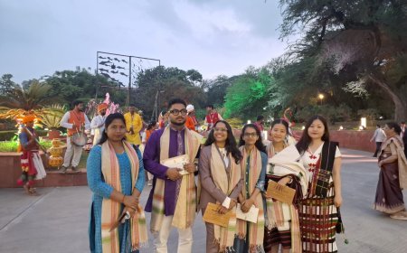 ରାଷ୍ଟ୍ରପତି ଭବନରେ ଝାରସୁଗୁଡ଼ାର ଭେଷମତୀ ନାଏକ: ଦକ୍ଷତା, ଦୃଢ଼ତା ଓ ସଫଳତାର ଯାତ୍ରା...