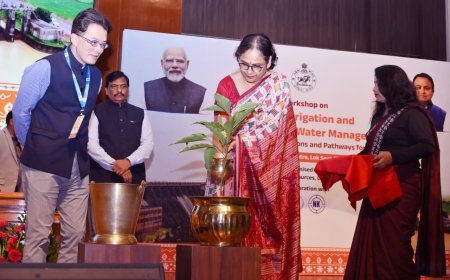 ସ୍ମାର୍ଟ ଜଳସେଚନ ଓ ଚାହିଦାଭିତ୍ତିକ ଜଳ ପରିଚାଳନା ଉପରେ ଜଳ ସମ୍ପଦ ବିଭାଗ ପକ୍ଷରୁ ଏକଦିନିଆ କର୍ମଶାଳା...