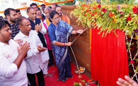 ଉପମୁଖ୍ୟମନ୍ତ୍ରୀ ଶ୍ରୀମତୀ ପ୍ରଭାତୀ ପରିଡ଼ାଙ୍କ ଦ୍ୱାରା ରଘୁରାଜପୁରଠାରେ ସମନ୍ୱିତ ପର୍ଯ୍ୟଟନ ବିକାଶ ପ୍ରକଳ୍ପର ଭିତ୍ତିପ୍ରସ୍ତର ସ୍ଥାପିତ...