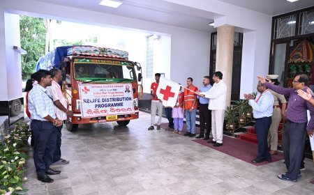 ବନ୍ୟା ପ୍ରଭାବିତ ଜିଲ୍ଲାକୁ ରେଡକ୍ରସ‌ର ରିଲିଫ ସାମଗ୍ରୀ ପଠାଇଲେ ରାଜ୍ୟପାଳ...