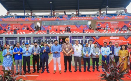 Opening Ceremony Of world Athletics Continental Tour Silver Meet 2026