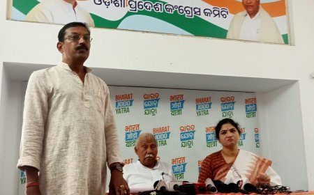 ରାଉରକେଲା  ଘଟଣାକୁ ନେଇ କଂଗ୍ରେସ ର ତୁମ୍ବି ତୋଫାନ ସାମ୍ବାଦିକ ସମିଳନୀ...