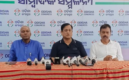 ବକେୟା ଖଣି ଟିକସ ଆଦାୟ ହେଲେ ସାଢେ ଚାରିକୋଟି ଓଡ଼ିଆଙ୍କୁ ଜଣ ପିଛା 22 ହଜାର ଟଙ୍କା ମିଳିବ ବୋଲି କଂଗ୍ରେସ ସାମ୍ବାଦିକ ସମିଳନୀରେ ଦାବୀ କରିଛି...