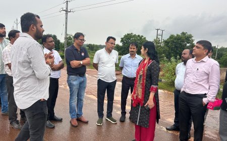 ଇଡ଼କୋ ଅଧ୍ୟକ୍ଷା ଶ୍ରୀମତୀ ଉଷା ପାଢ଼ୀଙ୍କ ଦ୍ୱାରା କାଳିବେଟି ଏବଂ ମୁଦାମ୍ବା ଶିଳ୍ପାଞ୍ଚଳ ବିକାଶ କାର୍ଯ୍ୟର ସମୀକ୍ଷା...