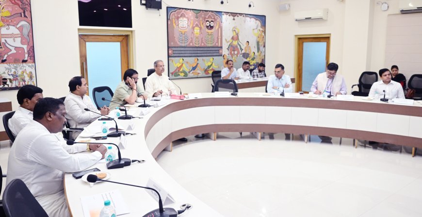 ଖରିଫ ମାର୍କେଟିଂ ଋତୁ ୨୦୨୬-୨୭ ପାଇଁ ଧାନ ସଂଗ୍ରହ ଓ ଚାଷୀ ପଞ୍ଜିକରଣ ନେଇ ଆନ୍ତଃମନ୍ତ୍ରୀସ୍ତରୀୟ କମିଟି ବୈଠକ...