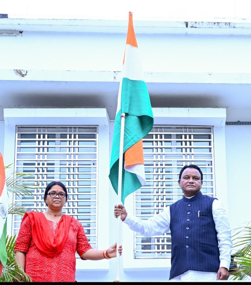 "ହର ଘର ତ୍ରିରଙ୍ଗା"ରେ ଓଡ଼ିଶାର ମୁଖ୍ୟ ମନ୍ତ୍ରୀ...