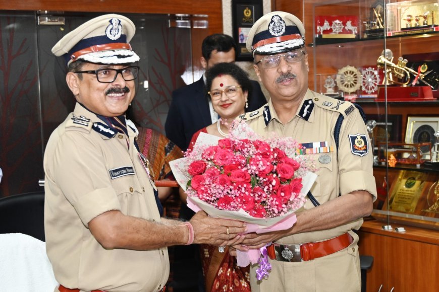 ନୂତନ ଆରକ୍ଷୀ ମହାନିର୍ଦ୍ଦେଶକଙ୍କ ଦାୟିତ୍ୱ ଗ୍ରହଣ...