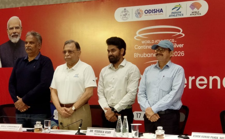 ଅଗଷ୍ଟ ୨୨ରେ ଭୁବନେଶ୍ୱରରେ ଅନୁଷ୍ଠିତ ହେବ ଐତିହାସିକ 'ୱାର୍ଲ୍ଡ ଆଥଲେଟିକ୍ସ କଣ୍ଟିନେଣ୍ଟାଲ୍ ଟୁର ସିଲଭର୍' ମିଟ୍...