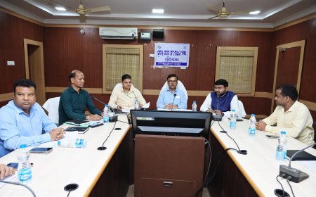 କୋରାପୁଟରେ ଭାରତ ନିର୍ବାଚନ ଆୟୋଗ ପ୍ରମୁଖ ସଚିବଙ୍କ ସ୍ୱତନ୍ତ୍ର ସଘନ ସଂଶୋଧନ -2026ର ଅଗ୍ରଗତି ସମୀକ୍ଷା...